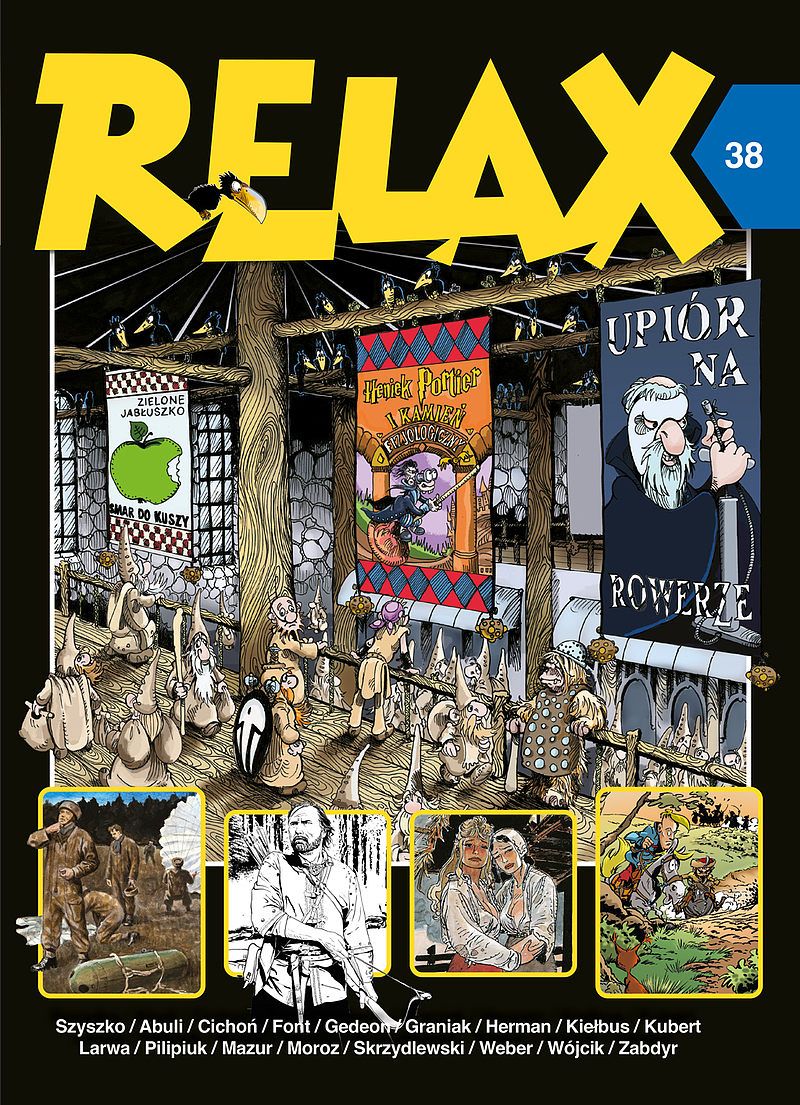 Relax 38 - Karol Weber Gedeon Tales from the Ark: The Madman, Limited cover